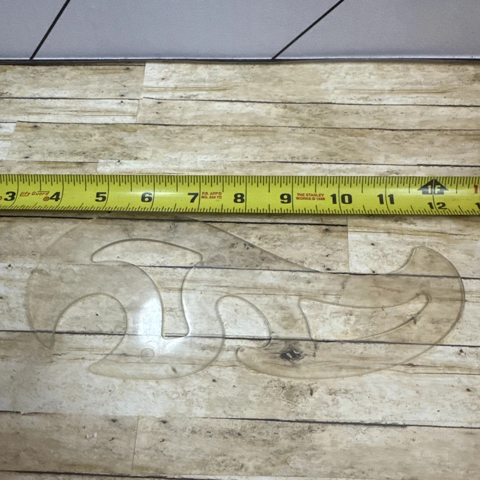 Fairgate французский изгиб линейка набор из 3 модный дизайнер узорщик винтажный - Изображение 1 из 4