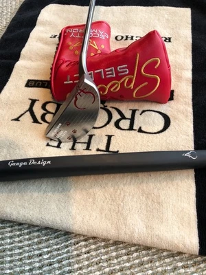 Gauge Design "The Big Dog" G2-Milled Putter, Scotty Cameron Headcover & Grip EUC - Image 1 of 4