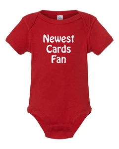 Newest St. Louis Cardinals Cards Fan Baby Bodysuit Creeper - Picture 1 of 3