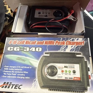 NEW HITEC CG-340 CHARGER 4-16 CELL NICAD & NiMh PEAK CHARGER - Picture 1 of 2