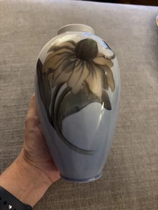 Royal Copenhagen 7" VASE FLORAL Blau Porzellan Denmark Vintage - Bild 1 von 9