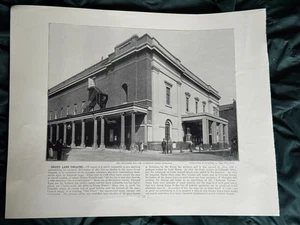 um 1890, Drury Lane Theatre, Bild aus G. Newnes Teilwerk " Round London " - Bild 1 von 2