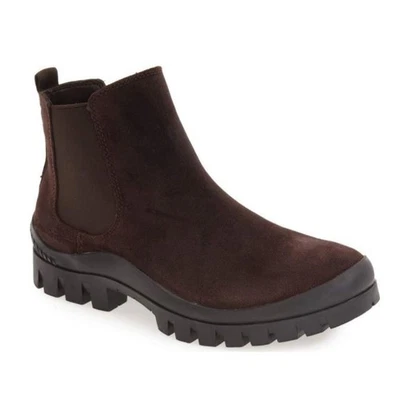 Botas Chelsea Calvin Klein Jeans Para Hombre Hugo Gamuza Engrasada Marrón Talla 9.5 M Foto 1 de 4