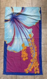 Surfgear Strandtuch Frottee Baumwolle Hibiskus 30x56 - Bild 1 von 2