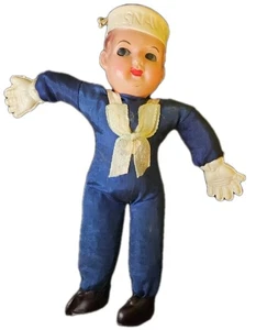 1940er Vintage WWII US Navy Souvenir Puppe - Bild 1 von 8