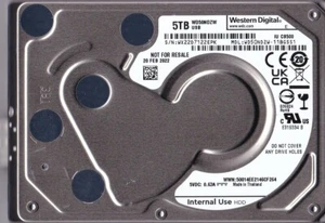 WD50NDZW-11BGSS1 s/n: WX22D7 Thailand FEB/ 2022 5TB USB 3.0 2.5" WESTERN DIGITAL - Picture 1 of 5