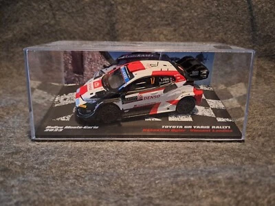 Miniature 1/43 Toyota Yaris Rally1 WRC OGIER Monté carlo 2023 IXO ALTAYA - Photo 1/4