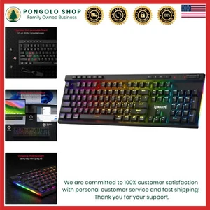 Advanced Hot-Swappable RGB Gaming Keyboard with Linear Red Switch for Pros - Picture 1 of 11