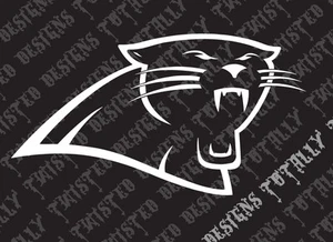 Carolina Panthers NFL vinyl decal sticker car truck nfl football sports team - Picture 1 of 2