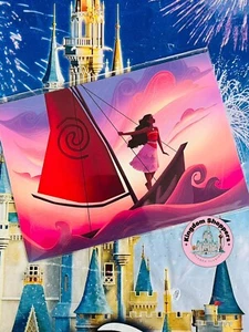 Postal de 5x7 2025 de Disney Parks WonderGround Moana Adventure Awaits Stacey Aoyama - Imagen 1 de 1