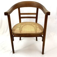 Vintage J.B. Van Sciver Curved Spindle Solid Wood Chair | eBay