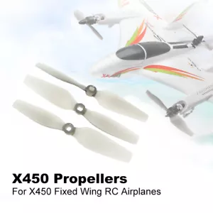 3 Stück XK X450 Flugzeug Blatt Propeller für Fixed Wing RC Flugzeuge Aircraft - Bild 1 von 8