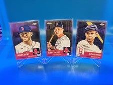 2022 Topps Chrome Platinum 9card Bundle - Boston Red Sox