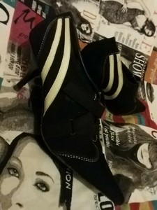 chaussures à scratch femme pas cher