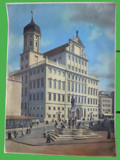 Schulwandbild "Rathaus in Augsburg" - Bildtafel