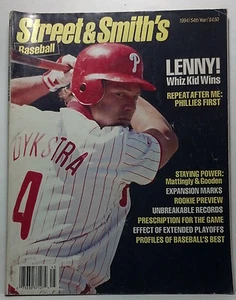 1994 Street & Smith's magazine 54th Year featuring Lenny Dykstra Phils cover. - Picture 1 of 7