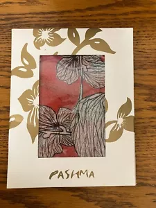 Scialle/sciarpa Pashma seta e cashmere NUOVO - Foto 1 di 9