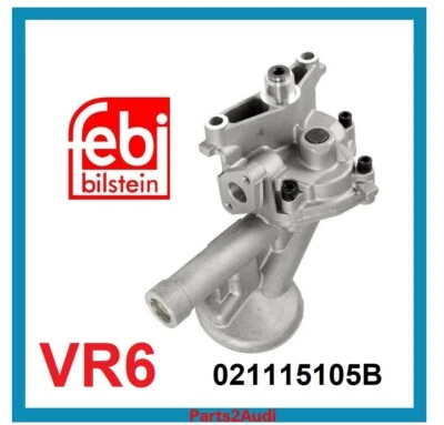 FEBI OE BOMBA ACEITE MOTOR AUDI VOLKSWAGEN 2.8 3.2 V6 VR6 021115105B Foto 1 de 2