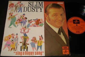SLIM DUSTY – SING A HAPPY SONG - COLUMBIA LP - AUSSIE COUNTRY & WESTERN - Picture 1 of 2