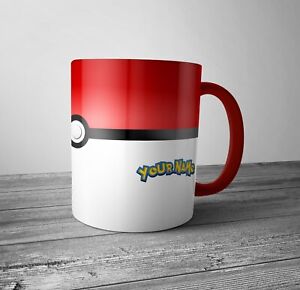 Personalisierte Tasse mit dem Pokemon Thema.