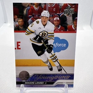 Mason Lohrei 2023-24 Upper Deck Young Guns Rookie Boston Bruins 4 - Bild 1 von 2
