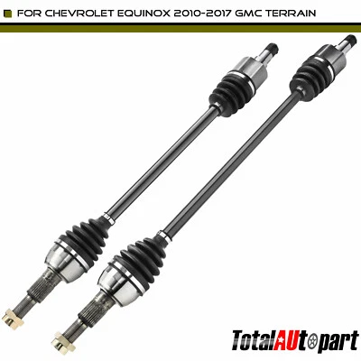 2x Conjunto de eje CV para Chevrolet Equinox GMC 2010-2017 trasero izquierdo y derecho Foto 1 de 4