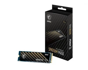 MSI SPATIUM M450 - SSD - verschlüsselt - 1 TB - intern - M.2 2280 - PCIe 4.0 x4 - Bild 1 von 5