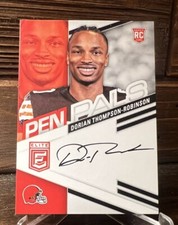 Dorian Thompson-Robinson (RC) 2023 Donruss Elite Pen Pals Black Ink MISPRINT