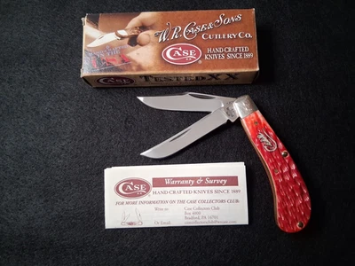 2004 Case XX Knife Tony Bose TB62110 2 Blade Saddlehorn Silver Script Shield - Image 1 of 4
