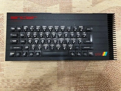 Sinclair ZX Spectrum 128k Toastrack Computer with Power supply cable - Image 1 of 4