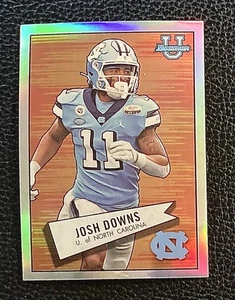 2022 Josh Downs Bowman Chrome University RC 1952 #52BF-28 - Picture 1 of 2