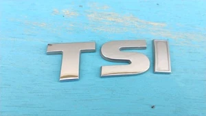 09 10 11 VW TIGUAN TSI REAR GATE EMBLEM LOGO BADGE SYMBOL USED - Picture 1 of 5