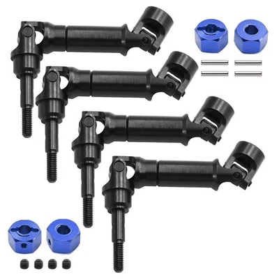 Pour Traxxas Mini Maxx Acier allié CVD Front and Rear Drive Shaft Couplings - Photo 1/4