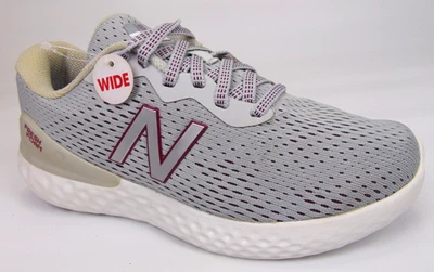 Zapatillas para correr New Balance Fresh Foam 1365 para mujer talla 5,5 2E AMPLIAS, grises Foto 1 de 4