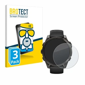 3x Matte Glass Screen Protector for Garmin Fenix 8 AMOLED (47 mm) Anti-Glare - Zdjęcie 1 z 7