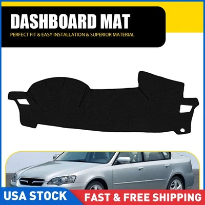 Cubierta de alfombrilla de tablero para Subaru Legacy Outback 2003 2004 2005 2006 2007 2008 2009 Foto 1 de 4