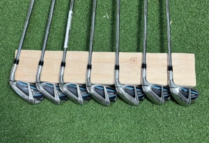 Taylormade Sim Max Os Irons 5-Pw, Aw - NS Pro Modus 3 Tour 120 Stiff - Very Good - Picture 1 of 6