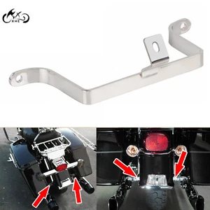 For Harley Tour Road Glide Rear Rail Bumper Saddlebag-To-Fender Support Bracket - Picture 1 of 11