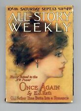 All-Story Weekly Pulp Sep 1919 Vol. 101 #3 GD- 1.8
