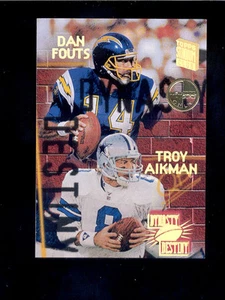 1994 SC DAN FOUTS TROY AIKMAN Dallas Cowboys Dynasty Destiny Members Only Card - Picture 1 of 1