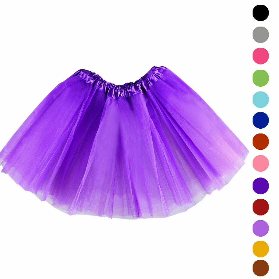 Girls tutu Ballet Dance Wear Costume Party Kids dancing dancewear skirt dress - Image 1 of 2