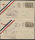 Couvertures de vol signées par le pilote 1928, AAMC #2853a, d. Winnipeg et Regina à Calgary