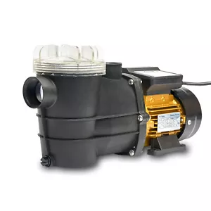 3/4 2400GPH selbstansaugende oberirdische Schwimmbadpumpe mit Sieb 1,5 Zoll NPT - Bild 1 von 6