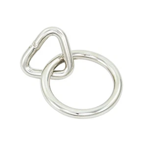 Medium Large 42mm (ML Size) Silver Bondage Rings - Single ring - StudsAndSpikes - Picture 1 of 5