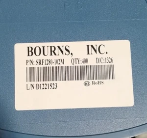 10 x NUEVOS inductores acoplados Bourns Inc 1000uH 20% SMD 1280 SRF1280-102M - Imagen 1 de 2