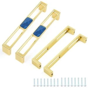 Confezione 30 Maniglie Nere 128mm Quadrate Bar Armadio Cassetto Per Unità Cucina - Foto 1 di 6