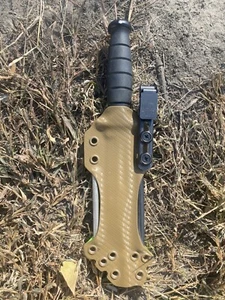 KaBarSHORT Multi carry OptionKydex Sheath400grit&ferro Rod (Knife NOT Included!) - Picture 1 of 9