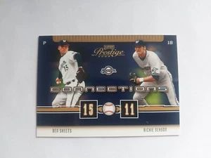 2003 Playoff Prestige Connections #C-35 Ben Sheets Richie Sexson - Picture 1 of 2