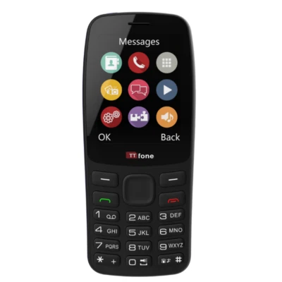 TTfone TT175 2.4inch Basic Dual Sim Simple Feature Mobile Phone with Camera - Image 1 of 4