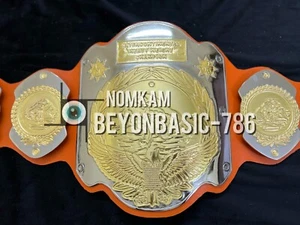 Old Intercontinental heavy weight Champion wrestling Belt 4MM/2MM Zinc - Picture 1 of 11